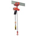 Elephant Lifting Products Electric Chain Hoist, Alpha S Series, 350 Lb Capacity, 10 Ft Lift, 49 Fpm Lift Speed S-016-10